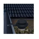 Garden of Eden 6 db kültéri ereszcsatornára szerelhető napelemes lámpa, fekete 11445 bk