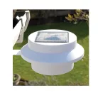 Garden of Eden 1 db kültéri ereszcsatornára szerelhető napelemes lámpa, fehér 11445 WH