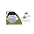Garden of Eden 2 db kültéri ereszcsatornára szerelhető napelemes lámpa, fehér 11445 WH