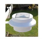 Garden of Eden 2 db kültéri ereszcsatornára szerelhető napelemes lámpa, fehér 11445 WH