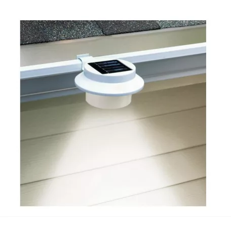 Garden of Eden 6 db kültéri ereszcsatornára szerelhető napelemes lámpa, fehér 11445 WH