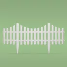 Virágágyás szegély / kerítés - 60 x 23 cm - műanyag