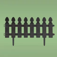 Virágágyás szegély / kerítés