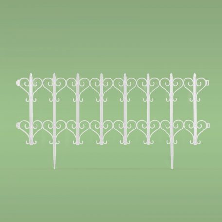 Virágágyás szegély / kerítés