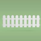 HIBÁS - Virágágyás szegély / kerítés