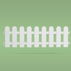 HIBÁS - Virágágyás szegély / kerítés