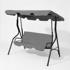 Kerti hintaágy - 170 x 110 x 153 cm - szürke