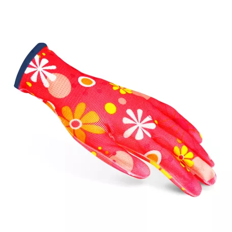 Mintás kerti kesztyű