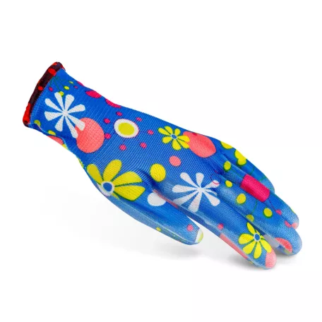 Mintás kerti kesztyű