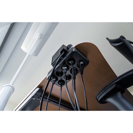 brennenstuhl®estilo Duplex aljzat, 2x Keystone modul, 10x biztonsági aljzat, ezüst/fekete