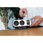 brennenstuhl®estilo Duplex aljzat, 2x Keystone modul, 10x biztonsági aljzat, ezüst/fekete