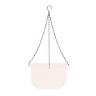 Virágcserép függesztőlánc - fém - fekete - 50 cm