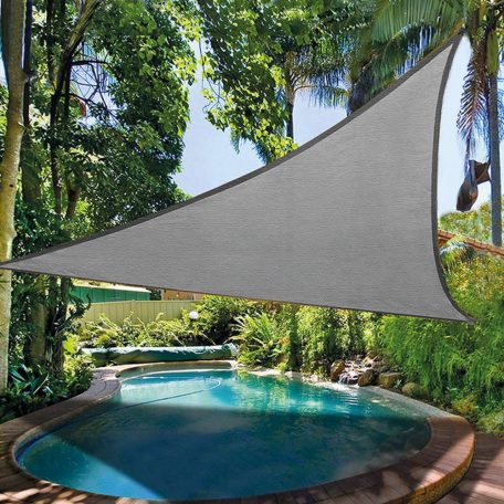 Napvitorla - 3 x 3 x 3  m - szürke