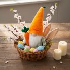 Textil dekoráció - manó - 25 cm