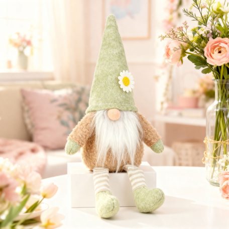 Textil dekoráció - manó lábbal - 35 cm