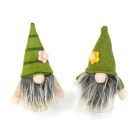 Textil dekoráció - manó - 15 cm - 2 féle