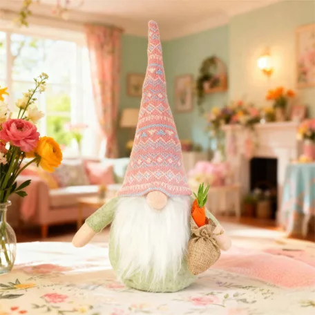 Textil dekoráció - manó - 40 cm