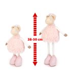 Textil dekoráció - bárány - teleszkópos - 50 x 19 x 15 cm