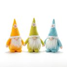 Textil dekoráció - manó - 20 x 11 x 9 cm - 3 féle