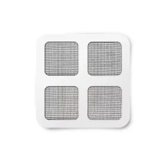   Szúnyogháló javítófolt - 10 x 10 cm - fekete - 4 db / csomag
