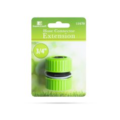   Tömlőcsatlakozó toldó - 3/4" - gumírozott - 5 x 4,2 x 4,2 cm