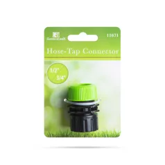   Tömlő csapcsatlakozó - 3/4"-os csapra, 1/2"-os tömlőhöz - műanyag