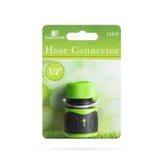   Tömlőcsatlakozó - 1/2" tömlőhöz - gumírozott - 5,5 x 3,6 x 3,6 cm