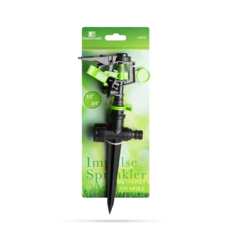 Leszúrható szektorálható impulzus szórófej - műanyag - max. 20 m - 27,4 x 12,5 x 5,3 cm