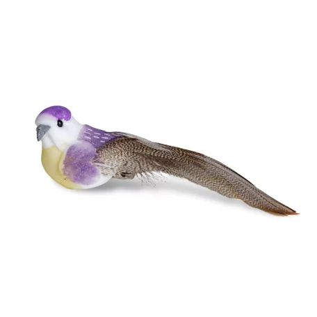 Kerti dekoráció - madárka - 12 cm - csipeszes - 2 db / csomag