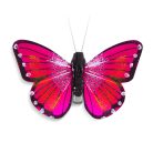 Kerti dekoráció - pillangó - 6 féle - 3 db / csomag