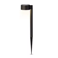   Leszúrható szolár lámpa - 1 LED - fekete - 31,5 x 7 x 9,5 cm