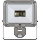 LED spotlámpa JARO 5050 P (LED kültéri spotlámpa falra szerelhető, 50Wm, 4400lm, 6500K, IP54, mozgásérzékelővel, kiváló minőségű alumíniumból)