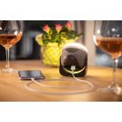 Újratölthető LED-es kültéri lámpa OLI 310 AB Bluetooth® hangszóróval (Kempinglámpa mágnessel és kampóval / Lakókocsi kültéri lámpa hangszóróval 1x 3W, újratölthető és USB tápegységgel)