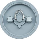 LED éjszakai lámpa / tájoló lámpa infravörös mozgásérzékelővel (lágy fény, nyomókapcsolóval és elemekkel) fehér