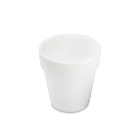 Szolár virágcserép - 4 hidegfehér LED - 16,5 x 19 cm