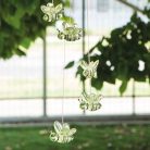 Felakasztható szolár lámpa - méhecske - RGB LED-del - 78 x 12,5 cm