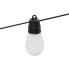 Smart szolár fényfüzér - 15 db RGBIC LED - 6,5 m - bluetooth