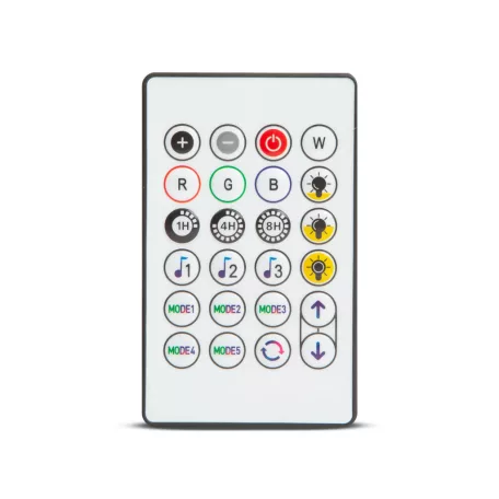 Smart szolár fényfüzér - 15 db RGBIC LED - 6,5 m - bluetooth