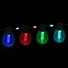   Smart szolár fényfüzér - 84+15 db RGB LED - 14,5 m - bluetooth