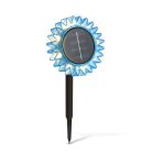 Szolár napraforgó - kék - leszúrható / felakasztható - 13 x 6,5 x 35 cm