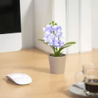 Műnövény dekoráció - cserepes - 6 x 17 cm - 4 féle