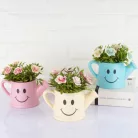 Műnövény dekoráció - öntözőkanna - 12 x 11 cm - 4 féle