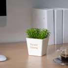 Műnövény dekoráció - cserepes - 10 x 16 cm - 3 féle