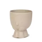 Dekorációs kaspó - arc - 9 x 10 cm - 5 féle