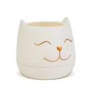 Dekorációs kaspó - macska - 9 x 9 cm - 2 féle