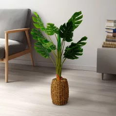 Műnövény dekoráció - filodendron - 1 m