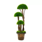 Műnövény dekoráció - gömb buxus fa - 90 cm