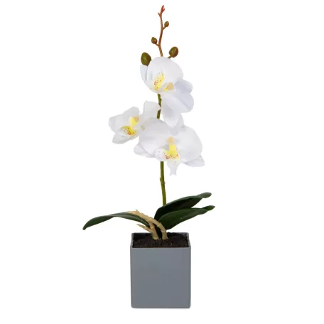 Műnövény dekoráció - orchidea - 3 féle - 29,5 cm