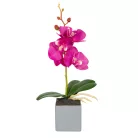 Műnövény dekoráció - orchidea - 3 féle - 29,5 cm