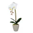 Műnövény dekoráció - orchidea - 3 féle - 45 cm